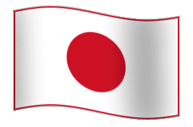 Animated Flag Japan
