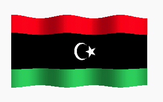 Animated Flag Libya 2