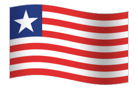 Animated Flag Liberia