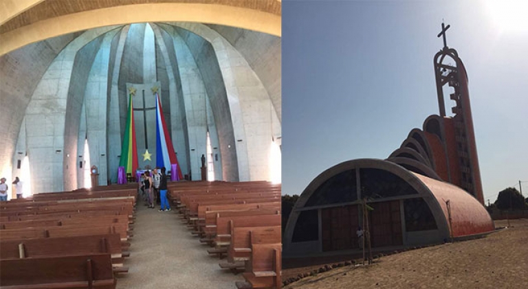 Nouvelle église de Nianing : une œuvre d’art en forme de coquillage